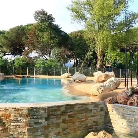 Campsite Mobile Avec Terrasse Privee
